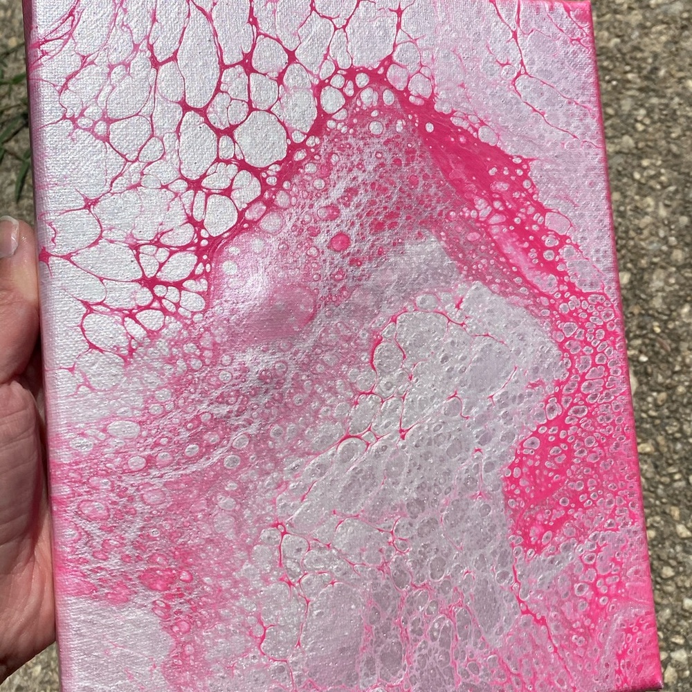 Original Fluid Art Painting - Picture 5 of 7